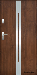 Masivní venkovní dveře A-13 INOX 70/80/90/100