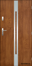 Masivní venkovní dveře A-13 INOX 70/80/90/100