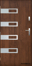 Masivní venkovní dveře A-5 INOX 70/80/90/100