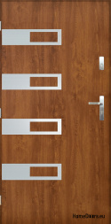 Masivní venkovní dveře A-5 INOX 70/80/90/100