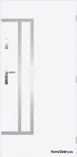 Masivní venkovní dveře A-8 INOX 70/80/90/100