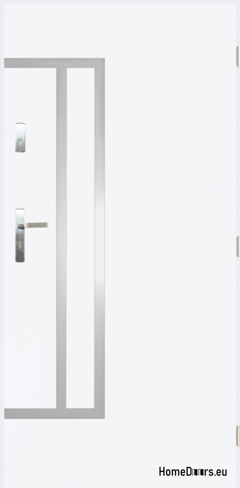 Masivní venkovní dveře A-8 INOX 70/80/90/100