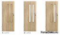 Interiérové prosklené pokojové dveře BRAUTO Bathroom 60