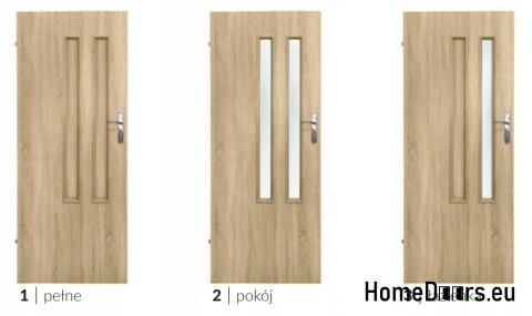 Interiérové prosklené pokojové dveře BRAUTO Bathroom 60 Interiérové prosklené pokojové dveře BRAUTO Bathroom 60