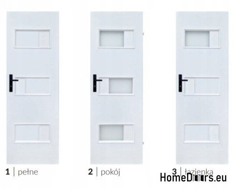 Interiérové prosklené pokojové dveře WELLA Bathroom 90 Interiérové prosklené pokojové dveře WELLA Bathroom 90