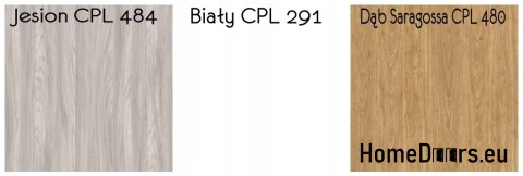 Intero 12 70 Premium CPL Barvy interiérových panelů dveří