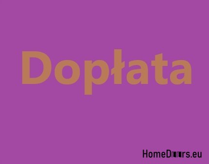Drzwi Wewnętrzne Grupa Fresh+ Dopłata