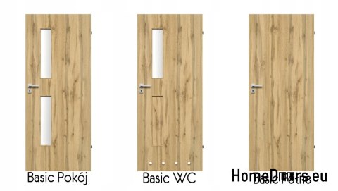 Drzwi Wewnętrzne Płycinowe Basic WC 70 Lakierowane Kolory Drzwi Wewnętrzne Płycinowe Basic WC 70 Lakierowane Kolory