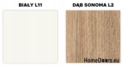 Panelové dveře Kora solid 60 lakované barvy