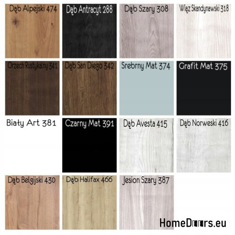 Interiérové zárubně Paříž Room 70 FRESH colors