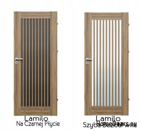 Drzwi Wewnętrzne Ramowe Lamilo na Czarnej Płycie 60 FRESH Kolory Drzwi Wewnętrzne Ramowe Lamilo na Czarnej Płycie 60 FRESH Kolory