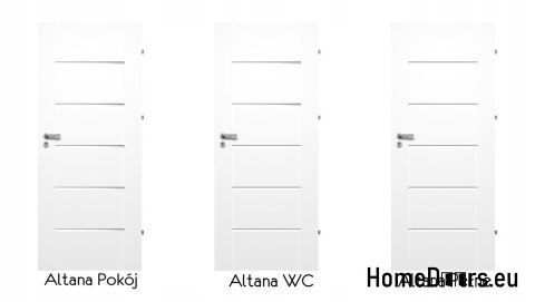 Drzwi Wewnętrzne Ramowe Altana WC 60 FRESH Kolory Drzwi Wewnętrzne Ramowe Altana WC 60 FRESH Kolory