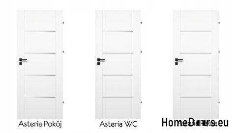 Drzwi Wewnętrzne Ramowe Asteria WC 80 FRESH Kolory Drzwi Wewnętrzne Ramowe Asteria WC 80 FRESH Kolory