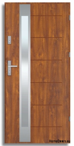 BREMA INOX venkovní dveře s jednosměrným zrcátkem, TLUSTÉ 70mm, STANDARDNÍ, 90 P BREMA INOX venkovní dveře s jednosměrným zrcátkem, TLUSTÉ 70mm, STANDARDNÍ, 90 P