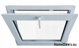 PVC VÝKLOPNÉ OKNO 700x500 / 70x50 BÍLÉ