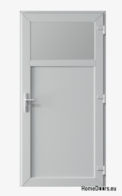PVC TECHNICKÉ VENKOVNÍ DVEŘE 90X205 cm BÍLÁ PRAVÁ PVC TECHNICKÉ VENKOVNÍ DVEŘE 90X205 cm BÍLÁ PRAVÁ