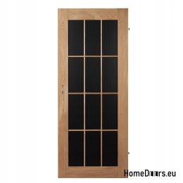 Interiérové dveře z vázaného dubu Lamin Black 70