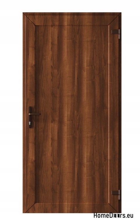 DRZWI ZEWNĘTRZNE PCV TECHNICZNE GOSPODARCZE 90X205 cm ORZECH PRAWE DRZWI ZEWNĘTRZNE PCV TECHNICZNE GOSPODARCZE 90X205 cm ORZECH PRAWE
