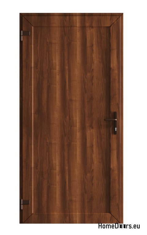 DRZWI ZEWNĘTRZNE TECHNICZNE GOSPODARCZE PCV 90X205 cm ORZECH LEWE DRZWI ZEWNĘTRZNE TECHNICZNE GOSPODARCZE PCV 90X205 cm ORZECH LEWE