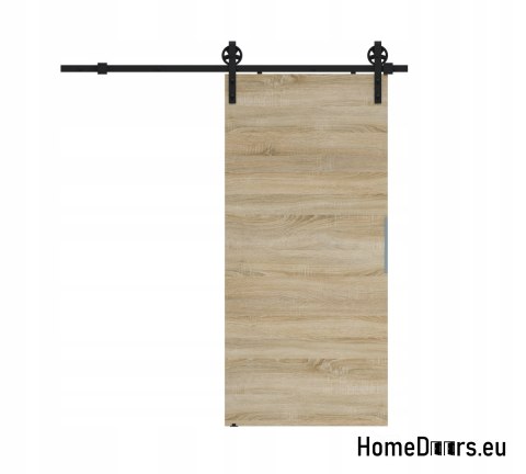 Posuvné dveře 70 ALFA LOFT A 04 Oak Sonoma 74+ posuvný systém