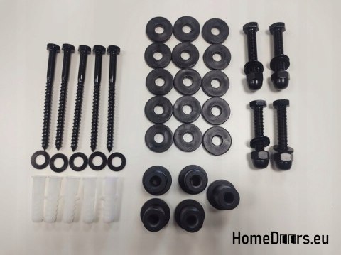 70 Nástěnné posuvné dveře ALFA LOFT A04 Black Marble74+Posuvný systém