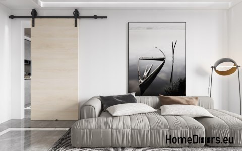 Posuvné dveře 70 stěn ALFA LOFT P 01 norský buk 74+ posuvný systém