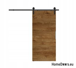 Posuvné dveře 70 nástěnné ALFA LOFT P 01 Black 74 + posuvný systém