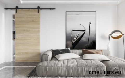 Posuvné dveře 70 ALFA LOFT P 01 Oak Sonoma 74+ posuvný systém