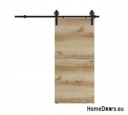 Posuvné dveře 80 nástěnné ALFA LOFT A 04 Oak Grand 85 + posuvný systém