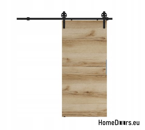 Posuvné dveře 80 nástěnné ALFA LOFT A 04 Oak Grand 85 + posuvný systém