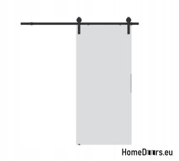 Posuvné dveře 80 nástěnné ALFA LOFT P 01 White 85 + posuvný systém