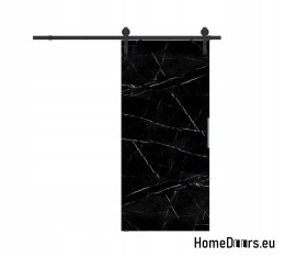 Posuvné dveře 80 stěn ALFA LOFT P01 Black Marble85+posuvný systém