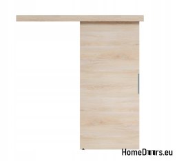Drzwi przesuwne 70 naścienne ALFA buk norweski 74 + system przesuwny