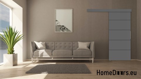 Posuvné dveře 70 ALFA oak Artisan 74 + posuvný systém - tlusté