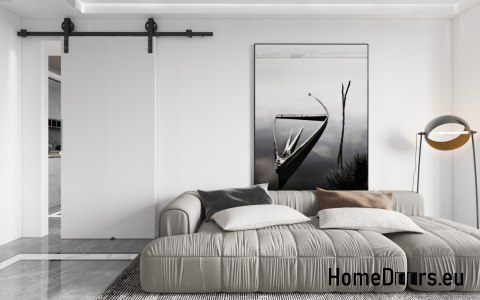 Posuvné dveře 80 nástěnné ALFA LOFT A 04 White 85+ posuvný systém