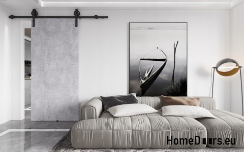 Posuvné dveře 80 ALFA LOFT A 04 betonový 85+ posuvný systém