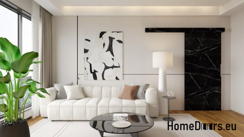 Nástěnné posuvné dveře 80 ALFA Wotan Oak 85 + posuvný systém silnější