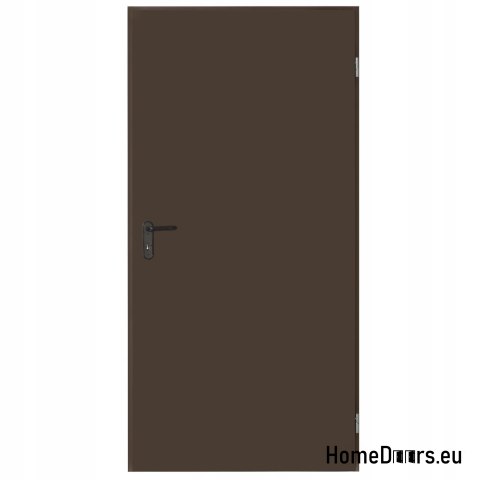 Technické dveře ocel Hörmann 100x200 RAL8028 Brown předseda