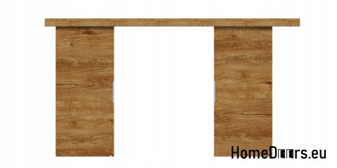 Drzwi przesuwne 130 naścienne ALFA LOFT 02 Lefkas 65 + system przesuwny