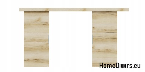 Drzwi przesuwne 148 naścienne ALFA LOFT 02 Dąb Grand 74 + system przesuwny