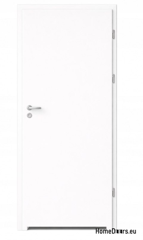 Vnitřní koupelna dveře hladké bílé Directo 60 Pravá ruka