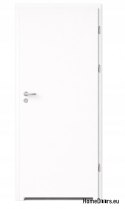 Vnitřní koupelna dveře hladké bílé Directo 70 Pravá ruka