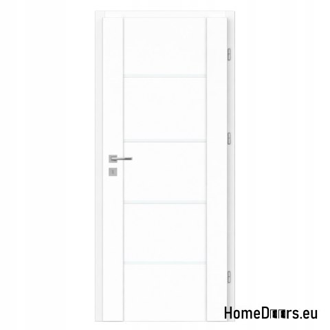 Vnitřní dveře místnost glazované bílé Lento 90 vpravo, od hand