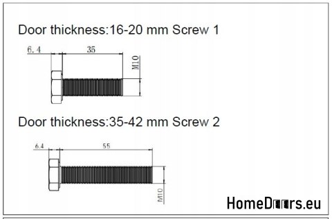 Loft Posuvný systém pro dveře 1 křídla