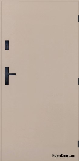 Drzwi Zewnętrzne PANTOR PRAGA Prawe 90 Kaszmir Grube 72mm Ciepłe