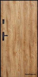 Drzwi Zewnętrzne PANTOR PRAGA RC2 Prawe 90 Dąb Turner Grube 72mm Ciepłe