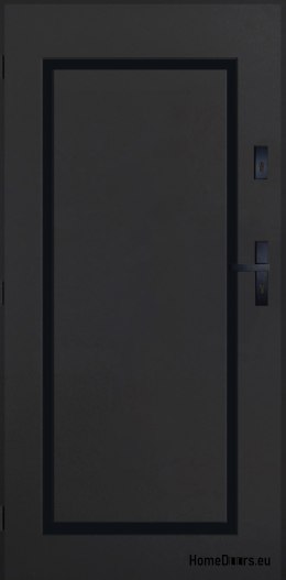 Drzwi Zewnętrzne PANTOR SYRIUS Lewe 80 Antracyt Grube 72mm Ciepłe