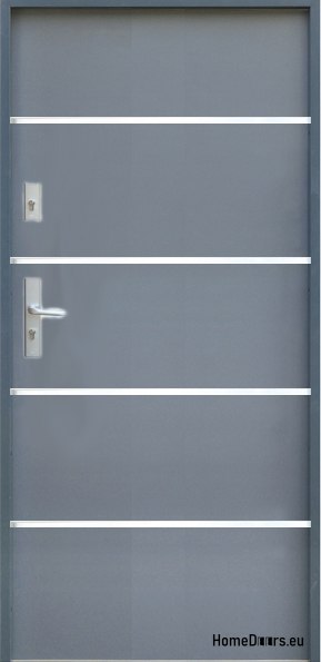 VNĚJŠÍ DVEŘE OPUS FLAT A25 80/90 antracitová bílá VNĚJŠÍ DVEŘE OPUS FLAT A25 80/90 antracitová bílá